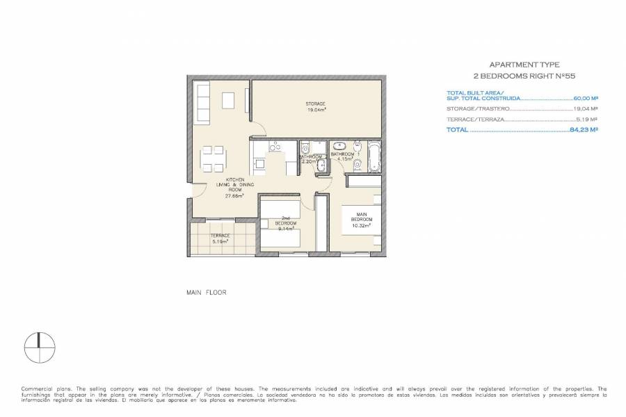 Obra Nueva - Apartment - Aguilas - Collados
