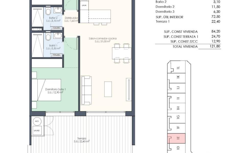 New - Apartment - Benijofar