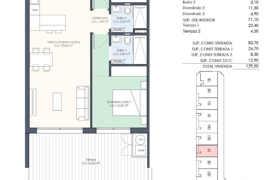 New - Apartment - Benijofar