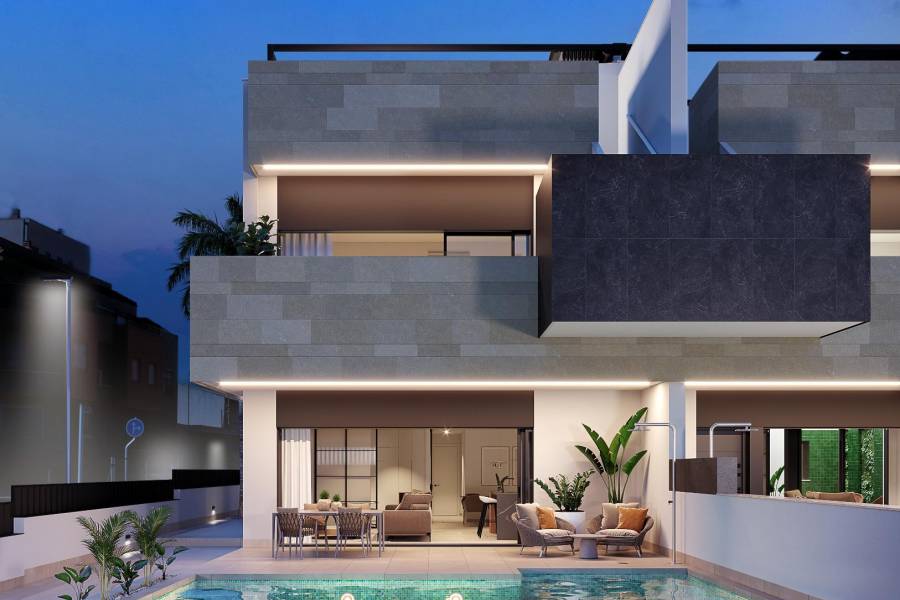 Obra Nueva - bungalow - Pilar de la Horadada